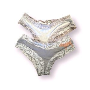Victoria’s Secret and PINK Cheeky Panties Size Medium